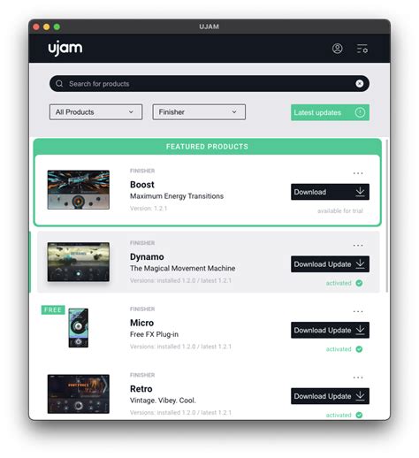 UJAM App .